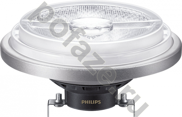 Лампа светодиодная LED с отражателем Philips d111мм G53 11Вт 24гр. 12В