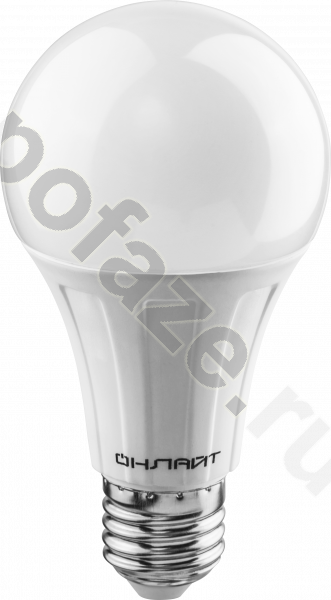 Лампа светодиодная LED шарообразная ОНЛАЙТ d60мм E27 20Вт 220гр. 176-264В 2700К