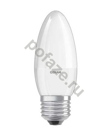 Лампа светодиодная LED свеча Osram d38мм E27 5.4Вт 220-240В