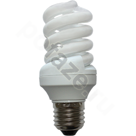 Лампа энергосберегающая спираль Ecola d47мм E27 15Вт 200-240В