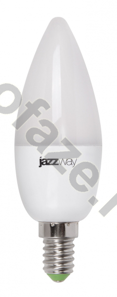 Лампа светодиодная LED свеча Jazzway d37мм E14 8Вт 180гр. 220-230В