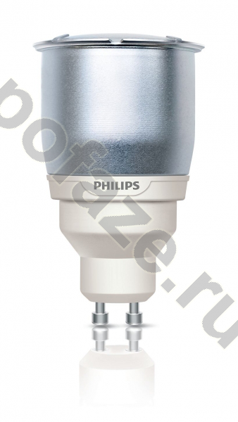 Лампа энергосберегающая Philips d50.5мм GU10 10Вт 220-230В