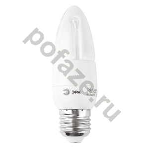 Лампа энергосберегающая свеча ЭРА d37мм E27 9Вт 220-230В 2700К