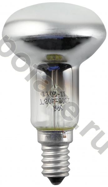 Лампа накаливания с отражателем ЭРА d50мм E14 40Вт 270гр. 230В
