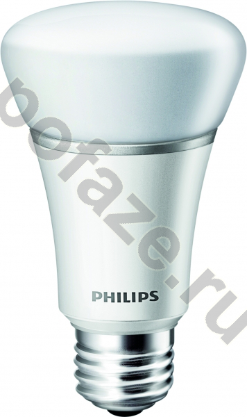 Лампа светодиодная LED грушевидная Philips d61.5мм E27 10Вт 300гр. 220-240В