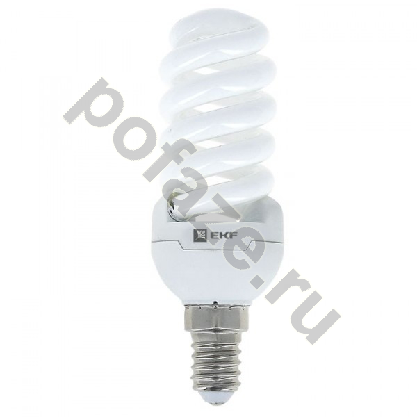 Лампа энергосберегающая EKF E14 7Вт 4200К