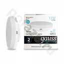 Gauss d75мм GX53 11Вт 120гр. 180-240В 4100К