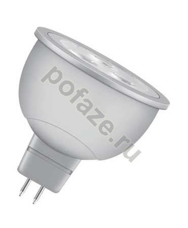 Лампа светодиодная LED с отражателем Osram d49.6мм GU5.3 5.6Вт 36гр. 12В