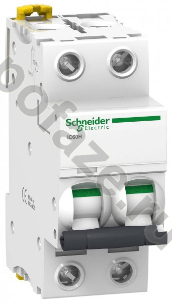 Автоматический выключатель Schneider Electric Acti 9 iC60H 2П 0.5А (D) 10кА
