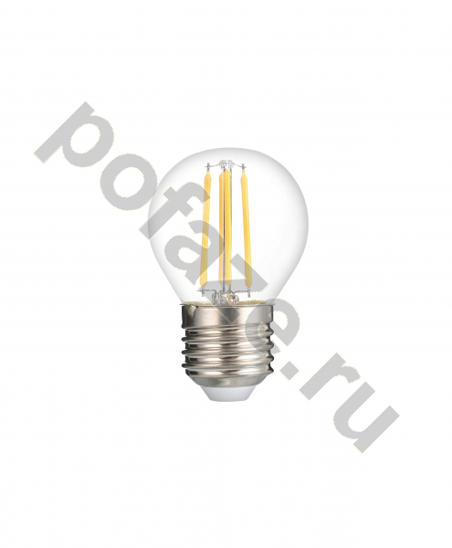 Лампа светодиодная LED шарообразная Jazzway d45мм E27 8Вт 230В 3000К