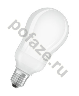Лампа энергосберегающая грушевидная Osram d76мм E27 20Вт 220-240В 2700К