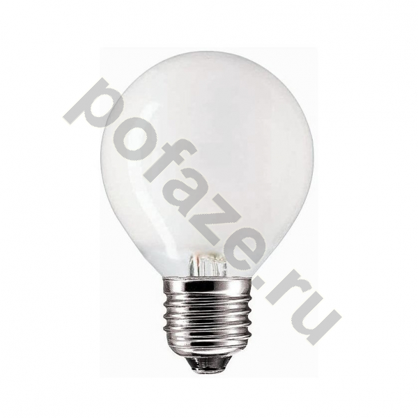 Лампа накаливания шарообразная Philips d45мм E27 60Вт 220-230В