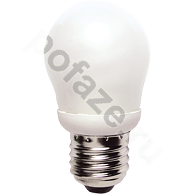 Лампа энергосберегающая шарообразная Ecola d45мм E27 9Вт 200-240В