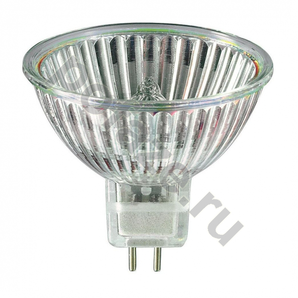 Лампа галогенная с отражателем Philips d50мм GU5.3 50Вт 60гр. 12В