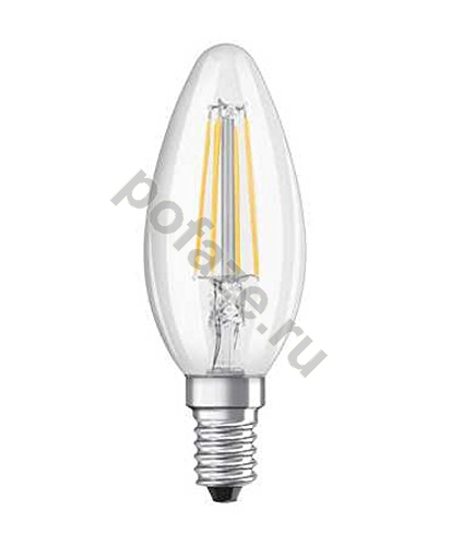 Лампа светодиодная LED свеча Osram d35мм E14 2Вт 300.00гр. 230В