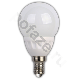 Лампа светодиодная LED шарообразная Ecola d50мм E14 5Вт 220-230В