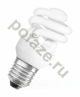 Лампа энергосберегающая спираль Osram d48мм E27 15Вт 220-240В