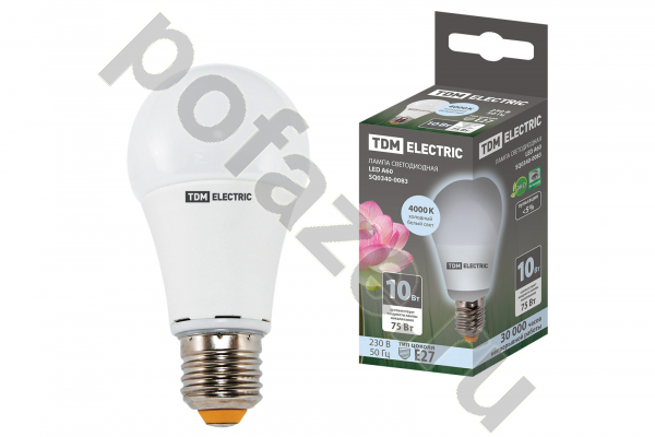 TDM ELECTRIC d60мм E27 10Вт 270гр. 30-220В 4000К