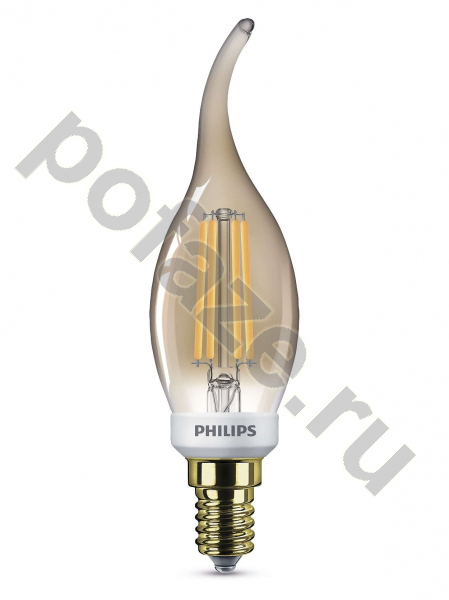 Лампа светодиодная LED Philips E14 5Вт 220-240В 2500К