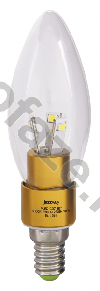 Лампа светодиодная LED свеча Jazzway d35мм E14 5Вт 150гр. 220-230В