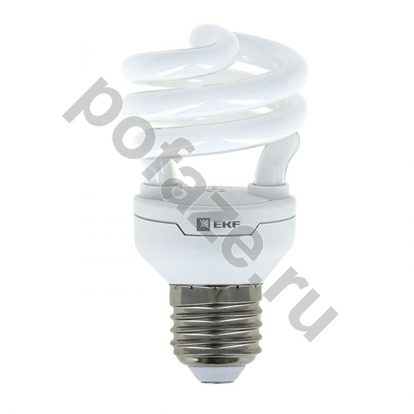 Лампа энергосберегающая спираль EKF E27 15Вт 230В 4200К