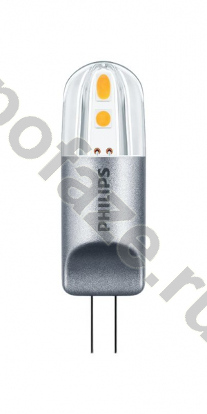 Лампа светодиодная LED капсульная Philips d17мм G4 2Вт 300гр. 12В 2700К