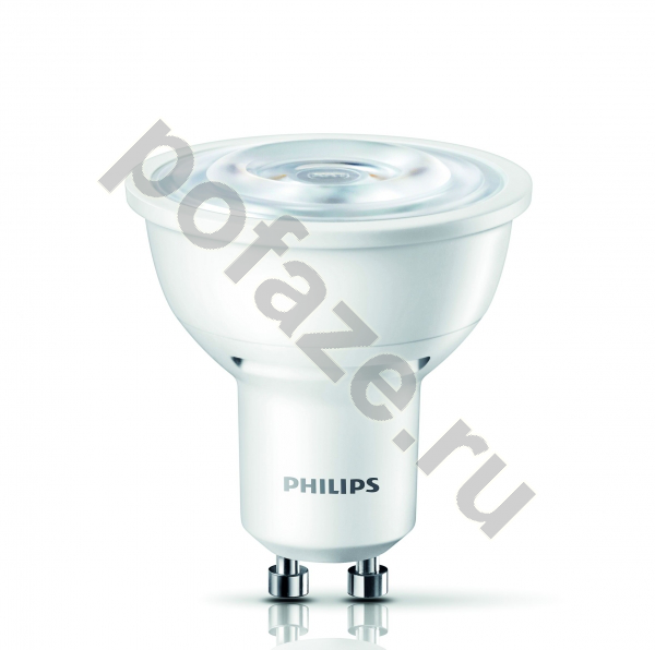 Лампа светодиодная LED с отражателем Philips d50мм GU10 4.5Вт 36гр. 220-240В