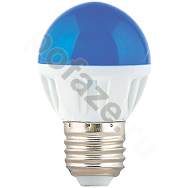 Лампа светодиодная LED шарообразная Ecola d45мм E27 4Вт 220-230В