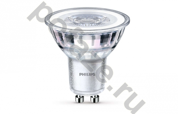 Лампа светодиодная LED с отражателем Philips d50мм GU10 4.6Вт 220-240В 6500К