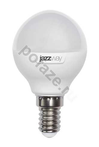 Лампа светодиодная LED шарообразная Jazzway d45мм E14 9Вт 220гр. 230В 5000К