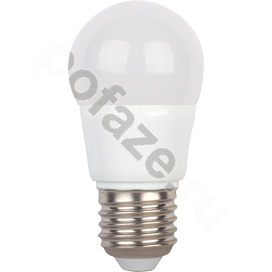 Лампа светодиодная LED шарообразная Ecola d45мм E27 5.4Вт 200гр. 220-230В 2700К