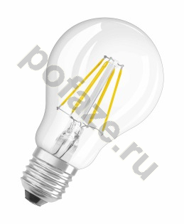 Лампа светодиодная LED грушевидная Osram d60мм E27 4.5Вт 300гр. 220-240В