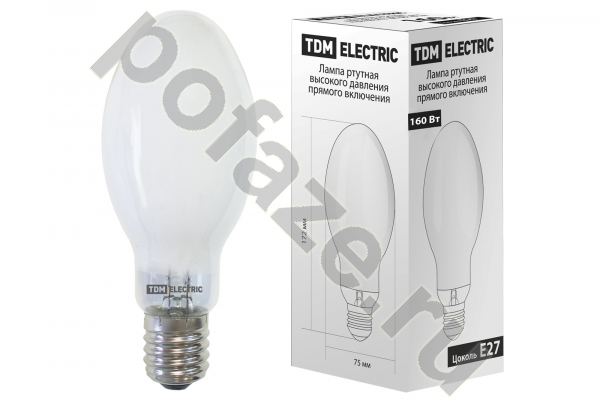 TDM ELECTRIC d75мм E27 160Вт 220В 4200К