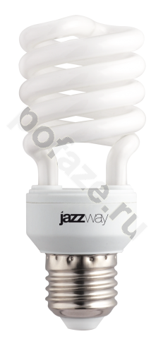 Лампа энергосберегающая спираль Jazzway d45мм E27 15Вт 220-240В