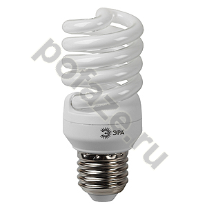 Лампа энергосберегающая спираль ЭРА d48мм E27 15Вт 220-230В 2700К