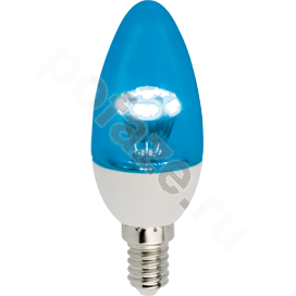 Лампа светодиодная LED свеча Ecola d36мм E14 3Вт 270гр. 220-230В