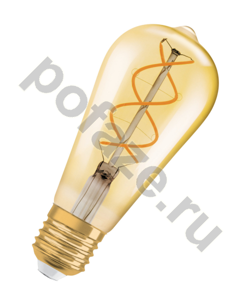 Лампа светодиодная LED шарообразная Osram d64мм E27 4.5Вт 220-240В 2000К