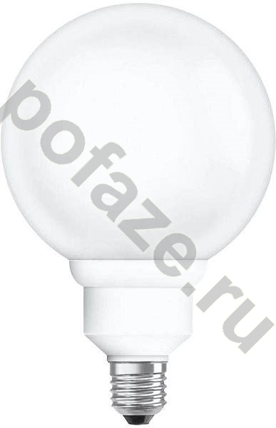 Лампа энергосберегающая шарообразная Osram d96мм E27 15Вт 220-240В 6500К