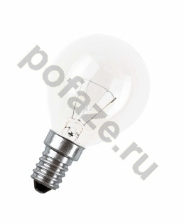 Лампа накаливания шарообразная Osram d45мм E14 60Вт 230В