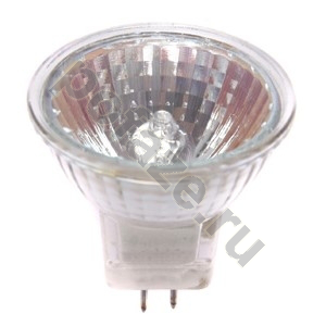 Лампа галогенная с отражателем Osram d35мм GU4 20Вт 10гр. 12В