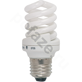 Лампа энергосберегающая спираль Ecola d42мм E27 12Вт 200-240В