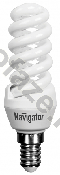 Лампа энергосберегающая спираль Navigator d34мм E14 11Вт 230В 4000К