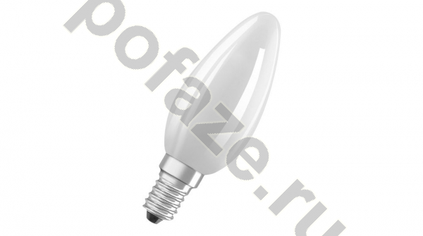 Лампа светодиодная LED свеча Osram d35мм E14 6.5Вт 220-240В 2700К