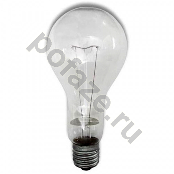 Лампа накаливания грушевидная КЭЛЗ E40 500Вт 220-230В