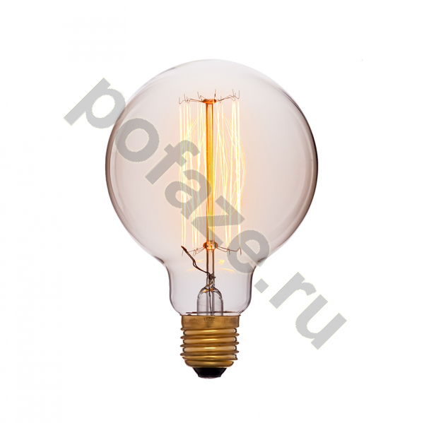 Лампа накаливания шарообразная SUN-LUMEN E27 60Вт 220-240В
