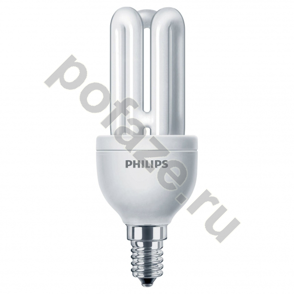 Лампа энергосберегающая прямолинейная Philips d35мм E14 11Вт 220-240В