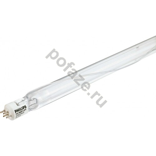 Лампа ультрафиолетовая УФ трубчатая одноцокольная Philips d32мм G5.4x17q 335Вт 91-99В