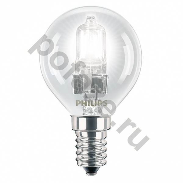 Лампа галогенная шарообразная Philips d46мм E14 42Вт 220-230В