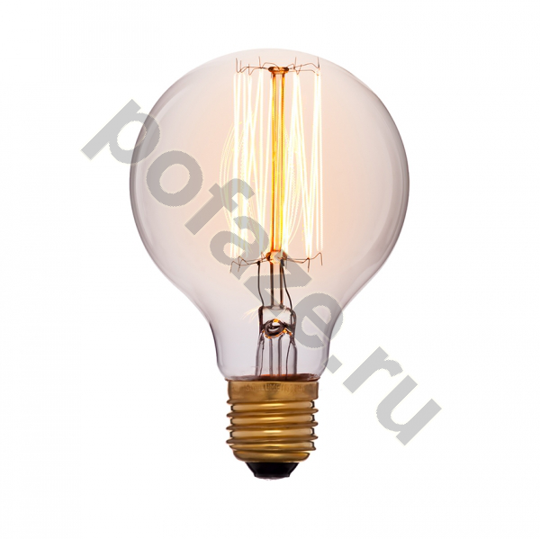 Лампа накаливания шарообразная SUN-LUMEN d80мм E27 60Вт 240В