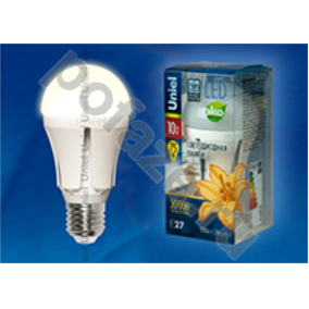 Лампа светодиодная LED грушевидная Uniel d60мм E27 10Вт 160гр. 220-230В